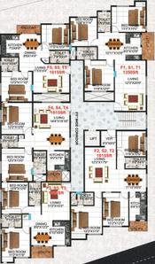 Project Image of 1015.0 - 1350.0 Sq.ft 2 BHK Apartment for buy in S L V Ideal Nest