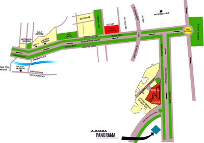 Project Image of 515.0 - 995.0 Sq.ft 1 BHK Apartment for buy in Ajnara Vice Royale
