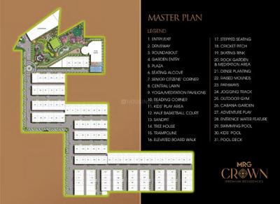 Project Image of 1359.0 - 1593.0 Sq.ft 3 BHK Apartment for buy in MRG Crown