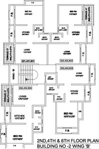 Project Image of 0.0 - 605.0 Sq.ft 1 BHK Apartment for buy in Virat Aangan
