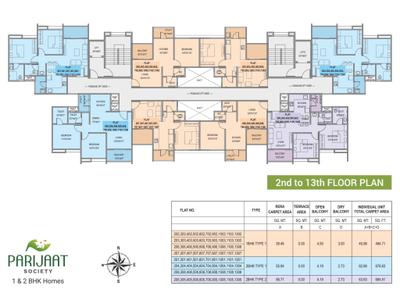 Project Image of 413.98 - 614.51 Sq.ft 1 BHK Apartment for buy in GKC Parijaat
