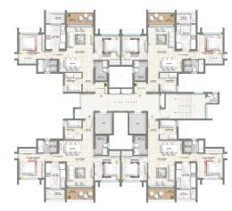 Project Image of 1074.0 - 1161.0 Sq.ft 3 BHK Apartment for buy in Lodha Riservo