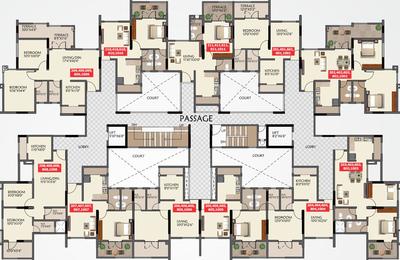 Project Image of 606.0 - 1492.0 Sq.ft 1 BHK Apartment for buy in Royal Sai Fortune