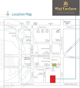 Raj Enclave Phase I Location Plan 1