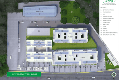 Project Image of 909.01 - 1907.58 Sq.ft 3 BHK Apartment for buy in Sharada Myria Wing C