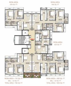Project Image of 421.0 - 1050.0 Sq.ft 1 BHK Apartment for buy in Alpine Primo