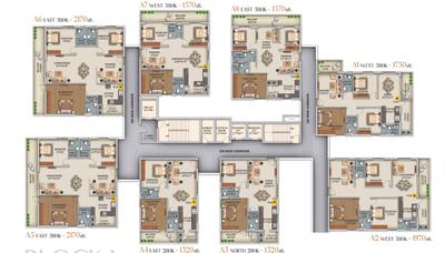 Project Image of 1320.0 - 2170.0 Sq.ft 2 BHK Apartment for buy in Myra Homes Leora
