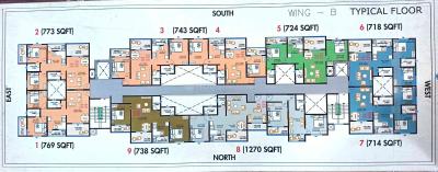 Project Image of 711.28 - 1269.5 Sq.ft 2 BHK Apartment for buy in JND Wisteria