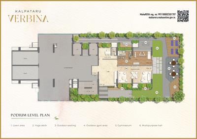 Project Image of 1332.03 - 1353.99 Sq.ft 3.5 BHK Apartment for buy in Verbina