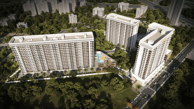 Project Image of 436.0 - 1003.0 Sq.ft 1 BHK Apartment for buy in Thanekar BKC