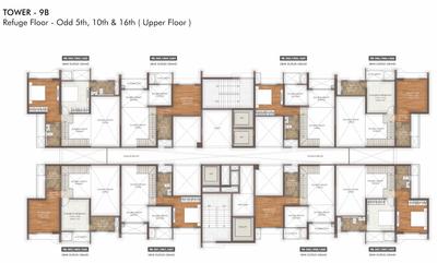 Project Image of 596.54 - 1488.86 Sq.ft 1 BHK Apartment for buy in Gera Island Of Joy Project B