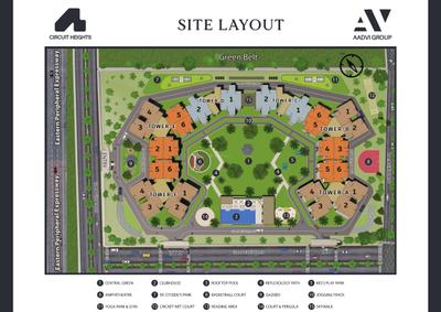 Project Image of 1335.0 - 2675.0 Sq.ft 2 BHK Apartment for buy in Circuit Heights