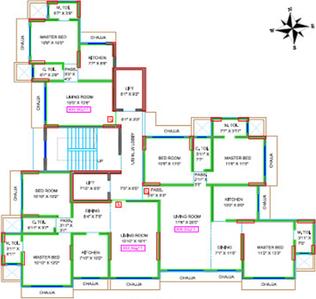 Project Image of 400.0 - 905.0 Sq.ft 1 BHK Apartment for buy in Aditya Vilas Vaibhav CHS