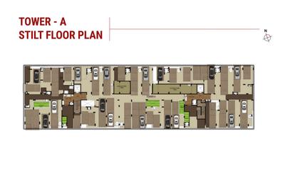 Project Image of 651.0 - 2035.0 Sq.ft 1 BHK Apartment for buy in Chettinad Burgundy