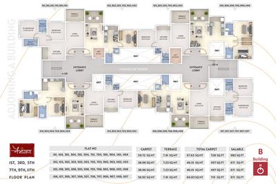 Project Image of 419.36 - 642.82 Sq.ft 1 BHK Apartment for buy in Dedge Chaitrangan Phase 1