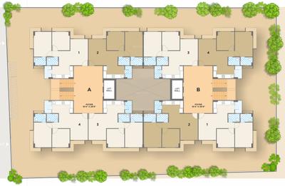 Project Image of 632.7 - 634.86 Sq.ft 2 BHK Apartment for buy in Tameer Dayaar