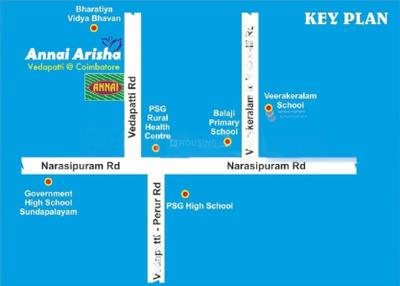Project Image of 424.21 - 842.28 Sq.ft 2 BHK Apartment for buy in Annai Arisha Block B