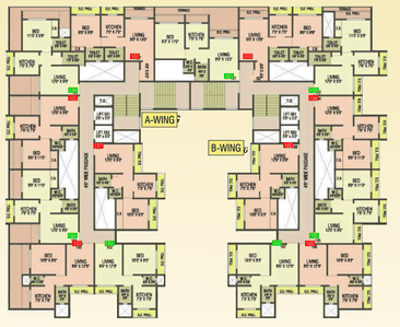 Project Image of 430.0 - 720.0 Sq.ft 1 RK Apartment for buy in AV Paramount Enclave