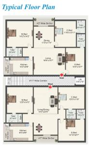 Project Image of 0.0 - 1338.0 Sq.ft 3 BHK Apartment for buy in Silversand Cyberdyne 3