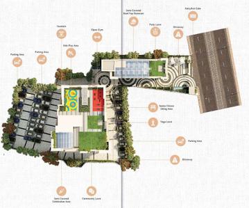 Project Image of 1849.0 - 2304.0 Sq.ft 3 BHK Apartment for buy in Tejaswini Parmar Heights