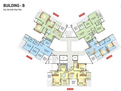 Project Image of 394.0 - 1212.0 Sq.ft 1 BHK Apartment for buy in Mont Vert Belbrook