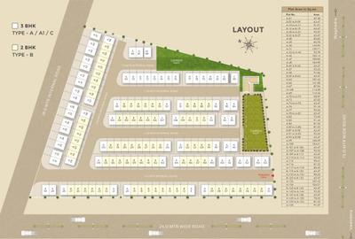 Project Image of 683 Sq.ft 2 BHK Duplex for sale in New Waghodia Road for Rs. 4800000