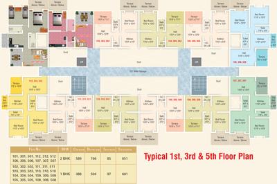 Project Image of 377.0 - 589.0 Sq.ft 1 BHK Apartment for buy in Sahil Anand