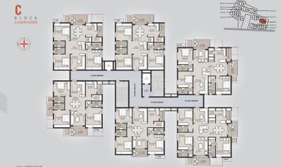 Project Image of 1280.0 - 2950.0 Sq.ft 2 BHK Apartment for buy in Om Sree Heights