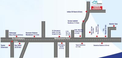 Project Image of 0.0 - 608.0 Sq.ft 1 BHK Apartment for buy in JMJ Sunrise Harmony