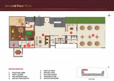 Project Image of 788.0 - 2268.0 Sq.ft 1 BHK Apartment for buy in Casagrand Keatsway