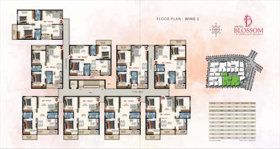 Project Image of 1074 Sq.ft 2 BHK Apartment / Flat for sale in Whitefield for Rs. 8100000