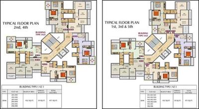 Project Image of 606.0 - 995.0 Sq.ft 1 BHK Apartment for buy in JP Harmony