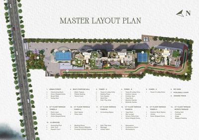 Project Image of 2370 Sq.ft 4 BHK Apartment / Flat for sale in Jakkur for Rs. 32800000
