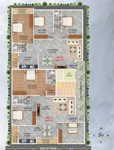 Project Image of 0.0 - 1400.0 Sq.ft 3 BHK Apartment for buy in Ballal Vaaradhi Symphony
