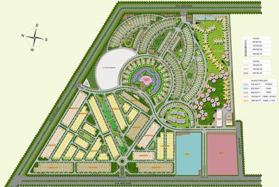 Supertech Up Country Plots Images for Site Plan of Supertech Up Country Plots 1