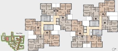 Project Image of 619.0 - 1033.0 Sq.ft 1.5 BHK Apartment for buy in The County
