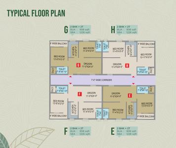 Project Image of 1226.0 - 1853.0 Sq.ft 2 BHK Apartment for buy in Intellex Ecotopia