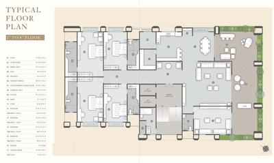 Project Image of 4640.0 - 5082.0 Sq.ft 4 BHK Apartment for buy in Greystone Spenser X Gold