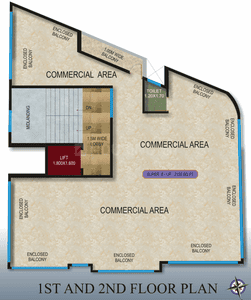Project Image of 0.0 - 2150.0 Sq.ft 3 BHK Apartment for buy in Aarya Eminance
