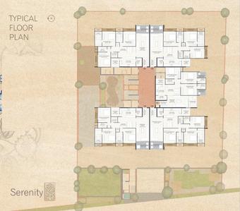 Project Image of 2124.0 - 2711.0 Sq.ft 3 BHK Apartment for buy in Serenity