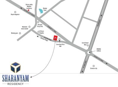 Project Image of 508.59 - 522.7 Sq.ft 2 BHK Apartment for buy in Sharanyam Residency