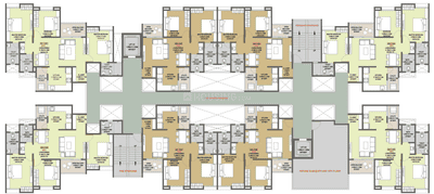 Project Image of 714.0 - 954.0 Sq.ft 2 BHK Apartment for buy in 38 Park Majestique Phase V