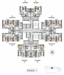Project Image of 449.0 - 1123.0 Sq.ft 1 BHK Apartment for buy in Risland The Icon Phase 3