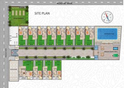 Project Image of 598.19 - 883.57 Sq.ft 1 BHK Villa for buy in Salodiya Special 12 Villas
