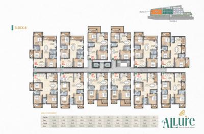 Project Image of 1600.0 - 1855.0 Sq.ft 3 BHK Apartment for buy in JEEVANS ALLURE