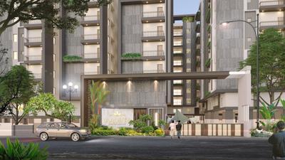 Project Image of 1045.0 - 1695.0 Sq.ft 2 BHK Apartment for buy in Aaditri Gateway