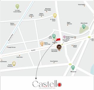 Project Image of 1490.48 - 2589.47 Sq.ft 4 BHK Apartment for buy in GBR Castello