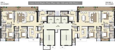 Project Image of 2214.0 - 2245.0 Sq.ft 4 BHK Apartment for buy in Raheja Reflections Odyssey