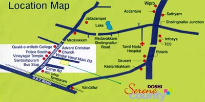 Project Image of 940.0 - 2445.0 Sq.ft 2 BHK Villa for buy in Doshi Serene County