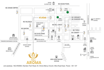 Project Image of 804 Sq.ft 2 BHK Apartment / Flat for sale in Navghar for Rs. 11300000